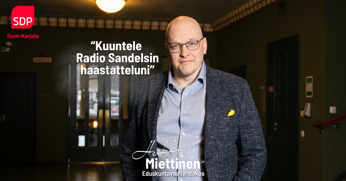 Radio Sandels: Haastattelussa Heikki Miettinen